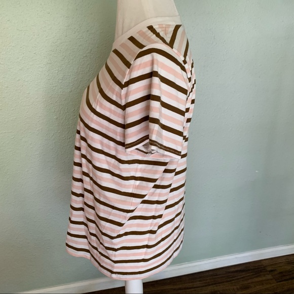 Madewell Northside Vintage striped tee size L - Picture 7 of 9